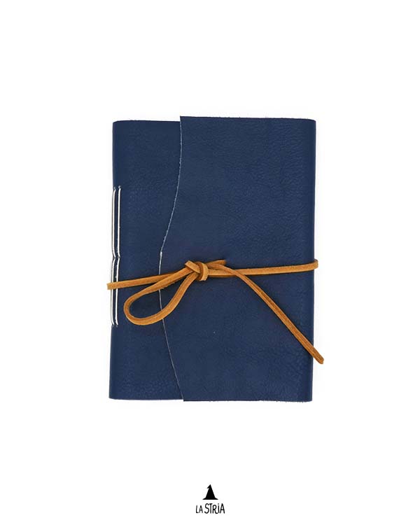 Libro in pelle e carta riciclata