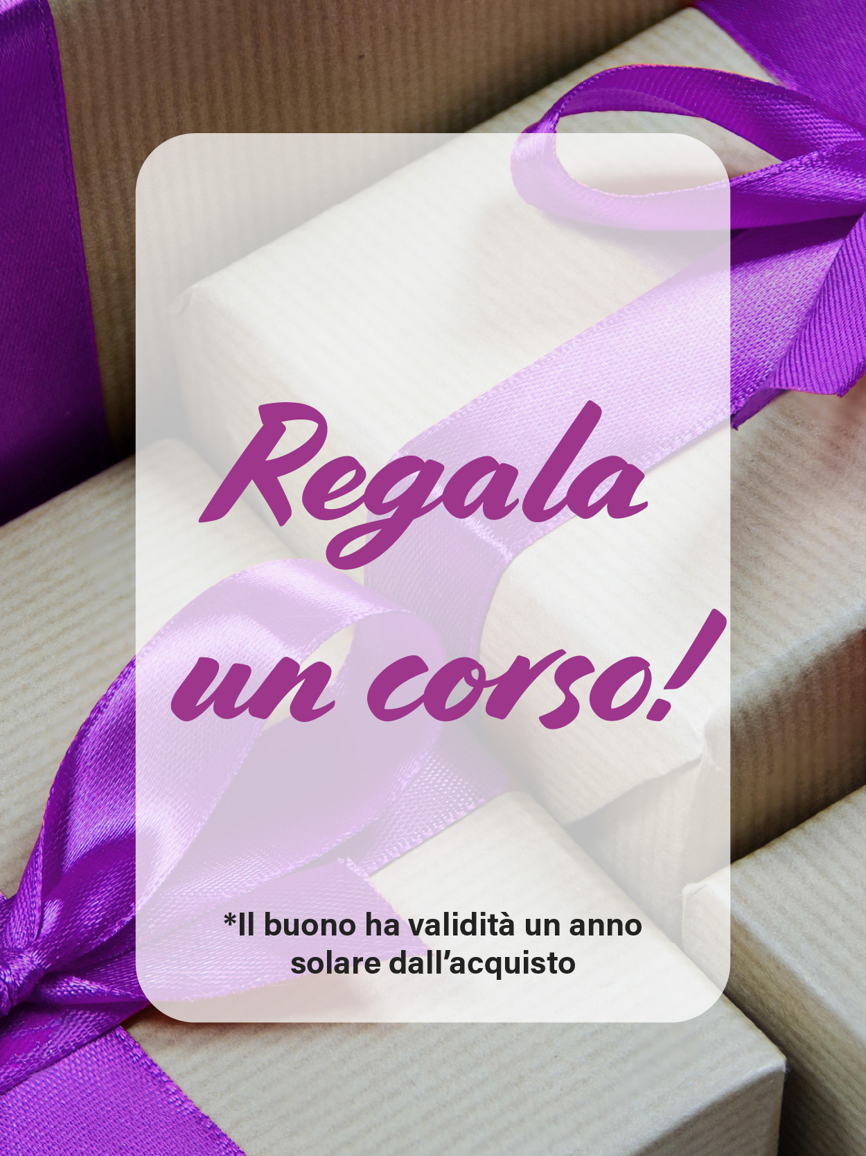 Regala un corso - Cucito Base